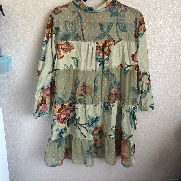 Soft Surroundings Elena Top Sz 1X Sheer Panels - Picture 7 of 12